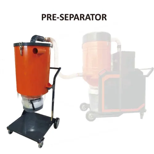 Pre-separador de polvo con ciclón 