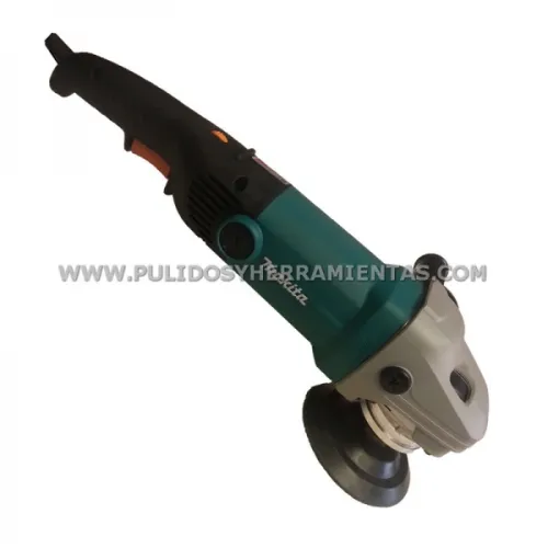 Pulidora manual Makita (1.600w) con regulador de velocidad 